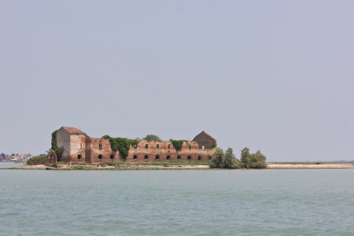 On the way to Murano.