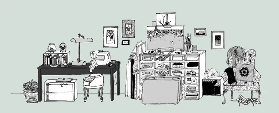 Emily Grace Goodrich studio